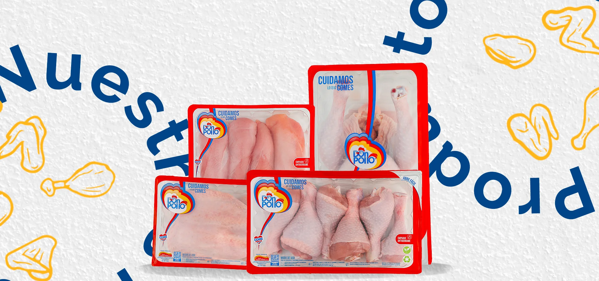 Pollo en la cocina